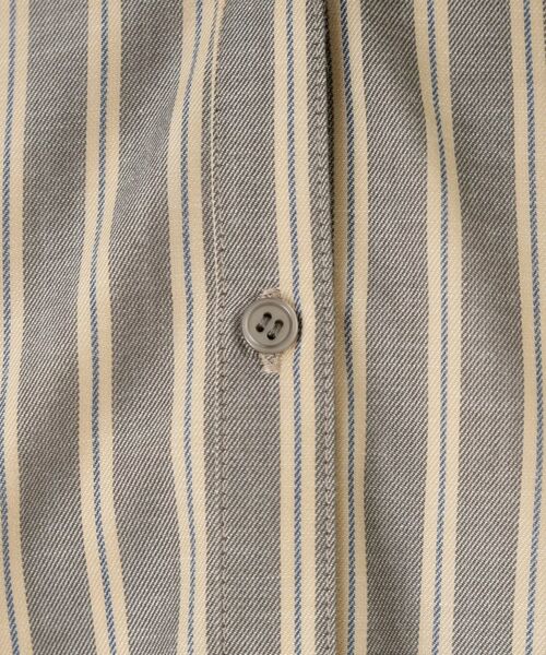 THE SHOP TK / ザ ショップ ティーケー シャツ・ブラウス | 【後ろ姿もサマになる】ストライプ バックシャーリングシャツ/体型カバー/洗える | 詳細13