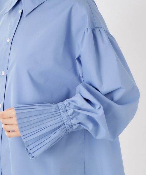 THE SHOP TK / ザ ショップ ティーケー シャツ・ブラウス | 袖プリーツ&バックシャーリングシャツ【体型カバー/洗える】 | 詳細26