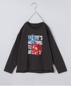 THE SHOP TK / ザ ショップ ティーケー Tシャツ | 【110－160／6色展開】コットン長袖Ｔシャツ/洗濯機OK