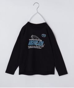 THE SHOP TK / ザ ショップ ティーケー Tシャツ | 【110－160／6色展開】コットン長袖Ｔシャツ/洗濯機OK