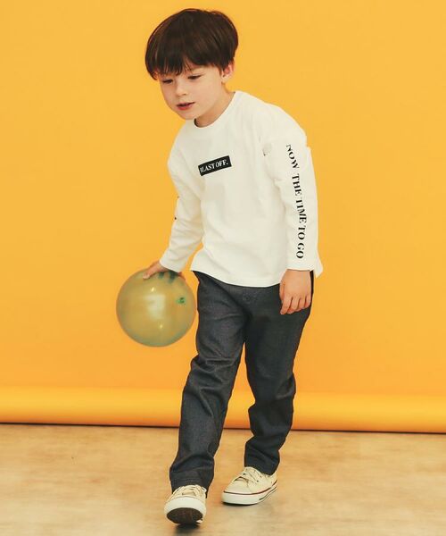 THE SHOP TK / ザ ショップ ティーケー Tシャツ | 【110-160/6色展開】コットン長袖Tシャツ/洗濯機OK | 詳細7