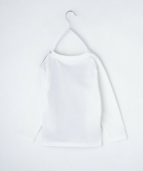 THE SHOP TK / ザ ショップ ティーケー Tシャツ | 【110-160/洗濯機OK】切り替え長袖Tシャツ | 詳細12