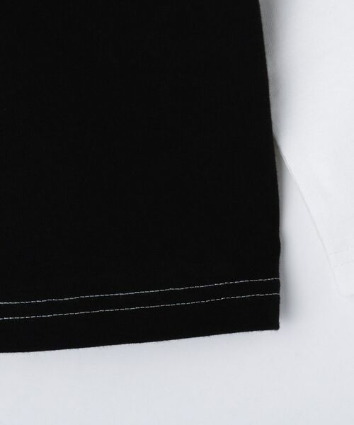 THE SHOP TK / ザ ショップ ティーケー Tシャツ | 【110-160/洗濯機OK】切り替え長袖Tシャツ | 詳細16
