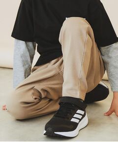 THE SHOP TK / ザ ショップ ティーケー パンツ | 【110－160/裏起毛】あったかのびーるストレートパンツ/洗濯機OK