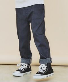 THE SHOP TK / ザ ショップ ティーケー パンツ | 【110－160/裏起毛】あったかのびーるストレートパンツ/洗濯機OK