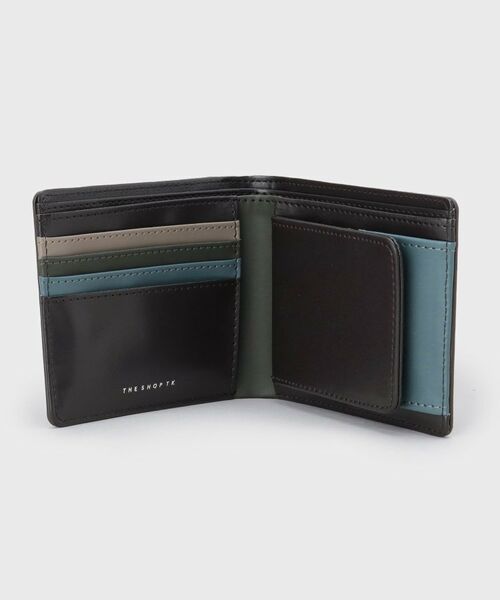 THE SHOP TK / ザ ショップ ティーケー 財布・コインケース・マネークリップ | サフィアーノレザー調2つ折り財布 | 詳細5