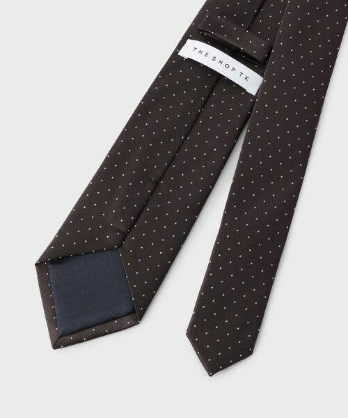 THE SHOP TK / ザ ショップ ティーケー ネクタイ | アソートピンドットネクタイ 【洗濯機OK】 | 詳細3