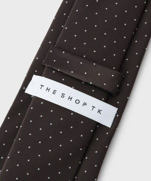 THE SHOP TK / ザ ショップ ティーケー ネクタイ | アソートピンドットネクタイ 【洗濯機OK】 | 詳細4