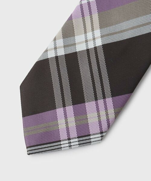 THE SHOP TK / ザ ショップ ティーケー ネクタイ | アソートチェックネクタイ【洗濯機OK】 | 詳細2