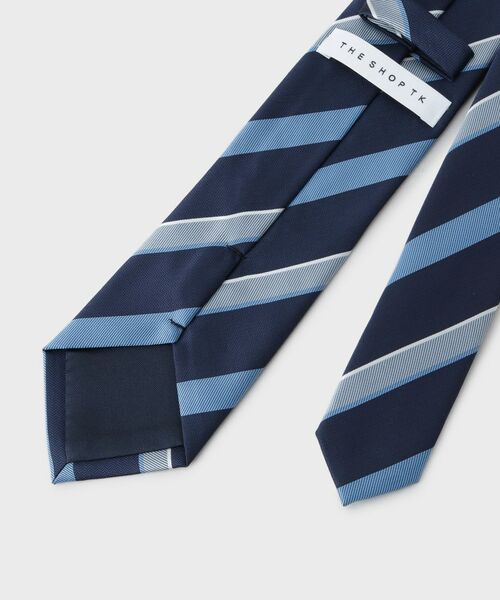 THE SHOP TK / ザ ショップ ティーケー ネクタイ | アソートレジメンタルネクタイ【洗濯機OK】 | 詳細3