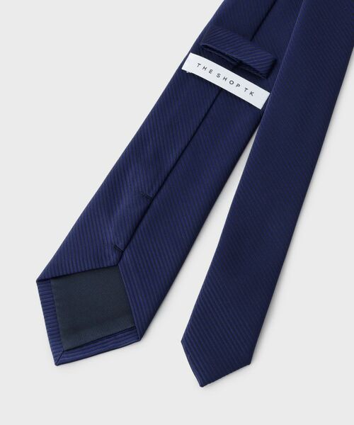 THE SHOP TK / ザ ショップ ティーケー ネクタイ | シャドーストライプネクタイ【洗濯機OK】 | 詳細3