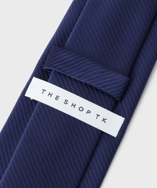 THE SHOP TK / ザ ショップ ティーケー ネクタイ | シャドーストライプネクタイ【洗濯機OK】 | 詳細4