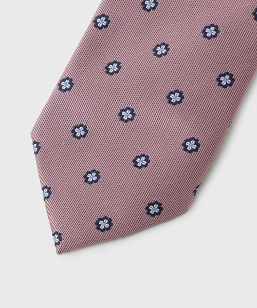 THE SHOP TK / ザ ショップ ティーケー ネクタイ | マルチフラワーデザインネクタイ 【洗濯機OK】 | 詳細2