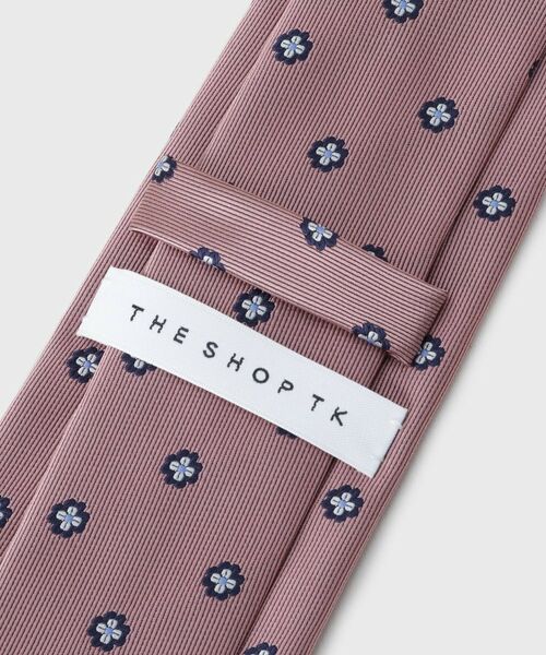 THE SHOP TK / ザ ショップ ティーケー ネクタイ | マルチフラワーデザインネクタイ 【洗濯機OK】 | 詳細4