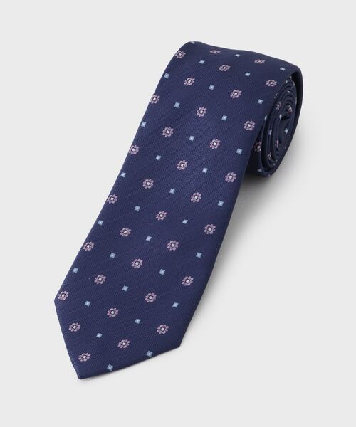 THE SHOP TK/ザ ショップ ティーケー マルチフラワーデザインネクタイ 【洗濯機OK】 ネイビー(194) 00 THE SHOP TK/ザ ショップ ティーケー マルチフラワーデザインネクタイ 【洗濯機OK】 ネイビー(194) 00