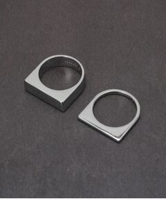 THE SHOP TK / ザ ショップ ティーケー リング | スクエアセットリング