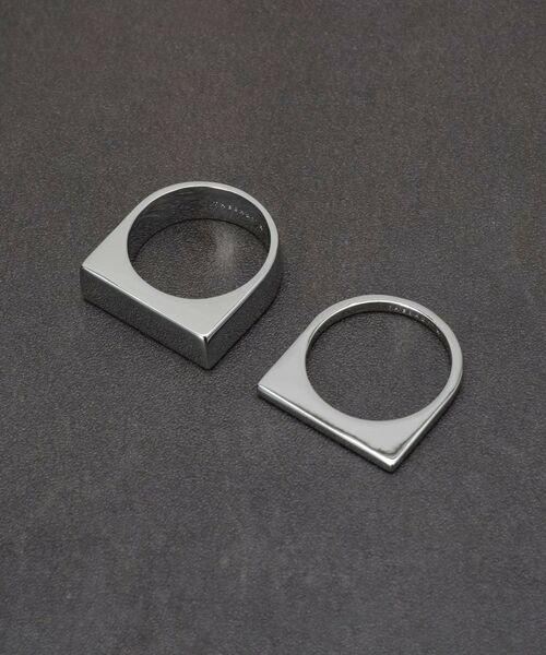 THE SHOP TK / ザ ショップ ティーケー リング | スクエアセットリング | 詳細1