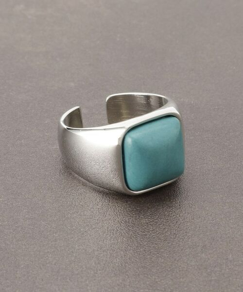 THE SHOP TK / ザ ショップ ティーケー リング | ストーンシグネットリング | 詳細1