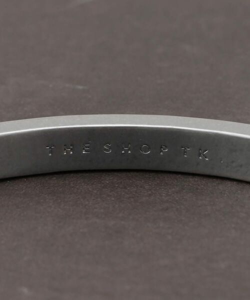 THE SHOP TK / ザ ショップ ティーケー ブレスレット・バングル | コンビシルバーバングル | 詳細4