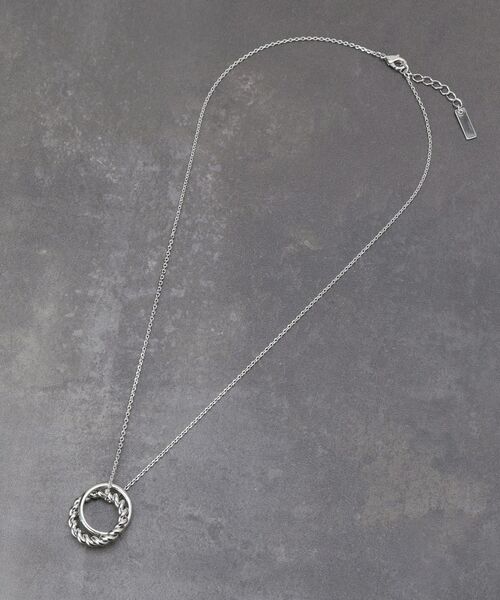 THE SHOP TK / ザ ショップ ティーケー ネックレス・ペンダント・チョーカー | ねじりリングネックレス | 詳細2