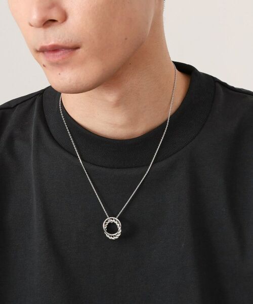 THE SHOP TK / ザ ショップ ティーケー ネックレス・ペンダント・チョーカー | ねじりリングネックレス | 詳細4