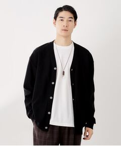 THE SHOP TK / ザ ショップ ティーケー カーディガン・ボレロ | 【季節の変わり目に活躍】ニットカーディガン 選べる2デザイン(柄&無地)/洗濯機OK