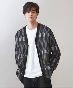 THE SHOP TK / ザ ショップ ティーケー カーディガン・ボレロ | 【季節の変わり目に活躍】ニットカーディガン 選べる2デザイン(柄&無地)/洗濯機OK