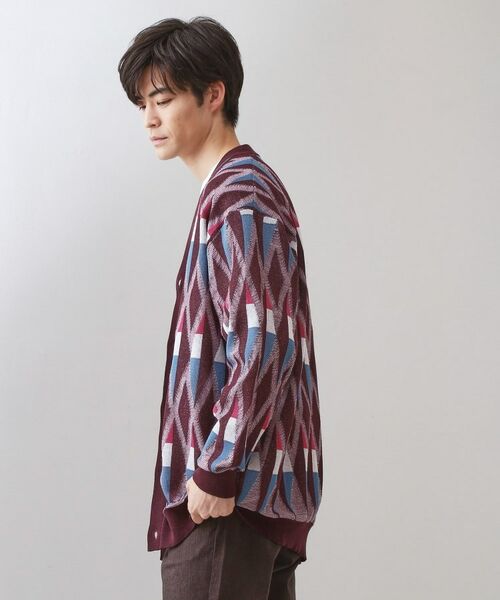 THE SHOP TK / ザ ショップ ティーケー カーディガン・ボレロ | 【季節の変わり目に活躍】ニットカーディガン 選べる2デザイン(柄&無地)/洗濯機OK | 詳細18