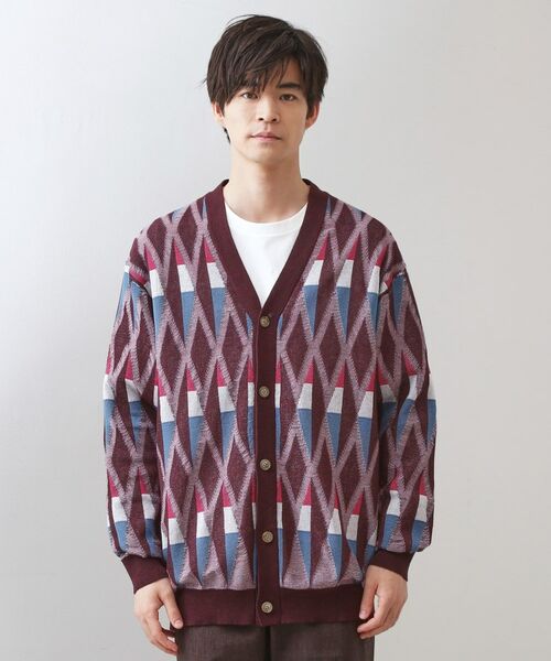 THE SHOP TK / ザ ショップ ティーケー カーディガン・ボレロ | 【季節の変わり目に活躍】ニットカーディガン 選べる2デザイン(柄&無地)/洗濯機OK | 詳細22