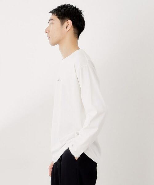 THE SHOP TK / ザ ショップ ティーケー Tシャツ | フォトグラフプリント長袖Tシャツ【洗濯機OK】 | 詳細15