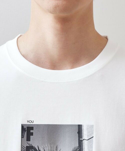 THE SHOP TK / ザ ショップ ティーケー Tシャツ | フォトグラフプリント長袖Tシャツ【洗濯機OK】 | 詳細25