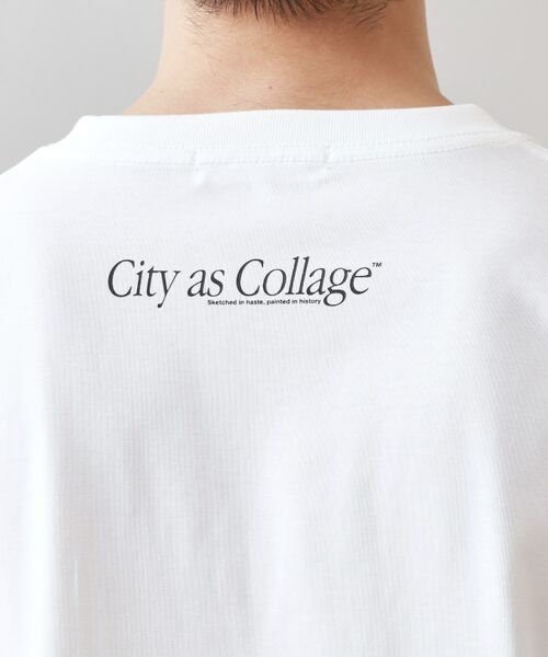 THE SHOP TK / ザ ショップ ティーケー Tシャツ | フォトグラフプリント長袖Tシャツ【洗濯機OK】 | 詳細26