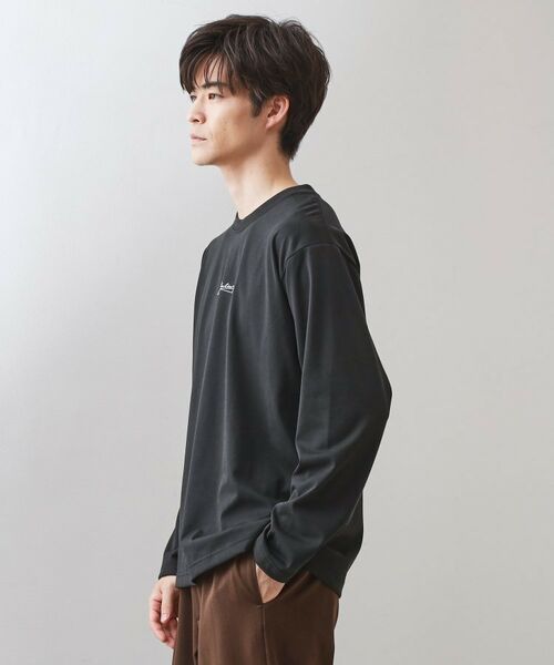 THE SHOP TK / ザ ショップ ティーケー Tシャツ | フォトグラフプリント長袖Tシャツ【洗濯機OK】 | 詳細7