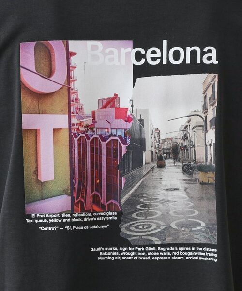 THE SHOP TK / ザ ショップ ティーケー Tシャツ | フォトグラフプリント長袖Tシャツ【洗濯機OK】 | 詳細9