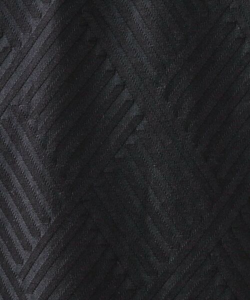 THE SHOP TK / ザ ショップ ティーケー カットソー | リンクスジャカード長袖Tシャツ【サスティナブル素材使用/洗濯機OK】 | 詳細12