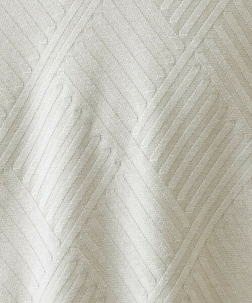 THE SHOP TK / ザ ショップ ティーケー カットソー | リンクスジャカード長袖Tシャツ【サスティナブル素材使用/洗濯機OK】 | 詳細8