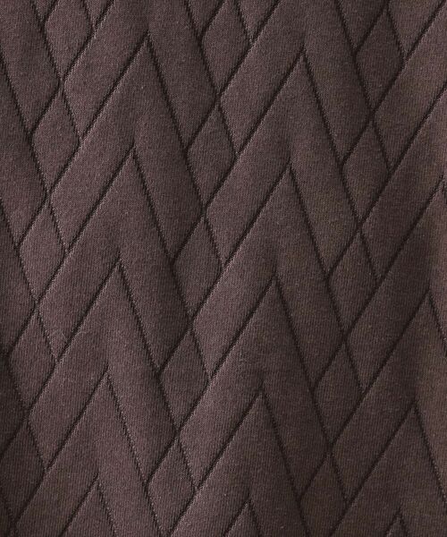 THE SHOP TK / ザ ショップ ティーケー カットソー | リンクスジオメトリック長袖Tシャツ【サスティナブル素材使用/洗濯機OK】 | 詳細8