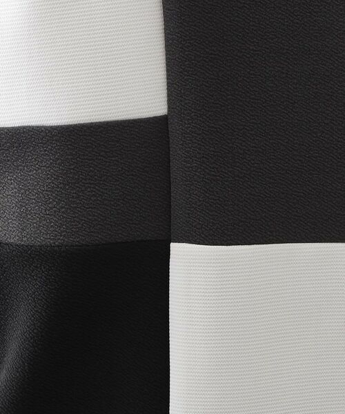 THE SHOP TK / ザ ショップ ティーケー カットソー | 【一枚で着映える】パターンブロッキング長袖Tシャツ 洗濯機OK | 詳細4