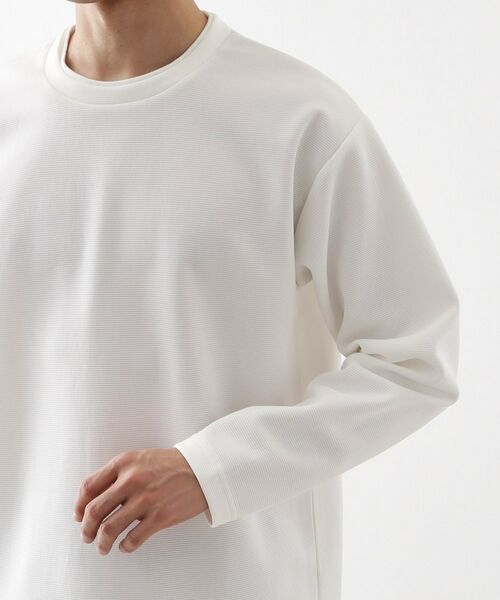 THE SHOP TK / ザ ショップ ティーケー カットソー | 【ラクして決まる！】レイヤード風長袖Tシャツ 洗濯機OK | 詳細21