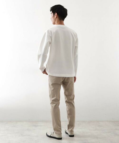 THE SHOP TK / ザ ショップ ティーケー カットソー | 【ラクして決まる！】レイヤード風長袖Tシャツ 洗濯機OK | 詳細3