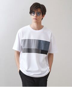 THE SHOP TK / ザ ショップ ティーケー Tシャツ | パネル切替半袖Tシャツ