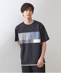 THE SHOP TK / ザ ショップ ティーケー Tシャツ | パネル切替半袖Tシャツ
