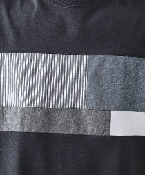 THE SHOP TK / ザ ショップ ティーケー Tシャツ | パネル切替半袖Tシャツ | 詳細23