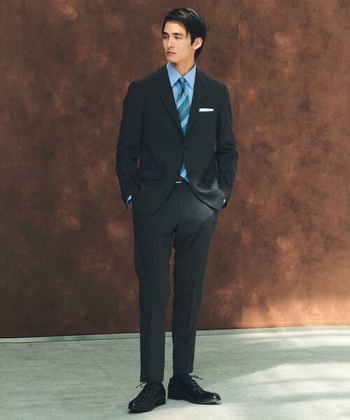 THE SHOP TK / ザ ショップ ティーケー テーラードジャケット | カルゼジャケット 【洗濯機OK/セットアップ可】 | 詳細2