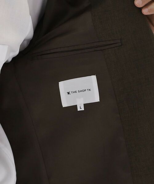 THE SHOP TK / ザ ショップ ティーケー テーラードジャケット | カルゼジャケット 【洗濯機OK/セットアップ可】 | 詳細23