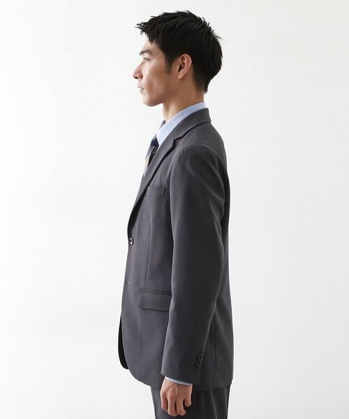 THE SHOP TK / ザ ショップ ティーケー テーラードジャケット | バーズアイジャケット 【洗濯機OK/セットアップ可】 | 詳細13