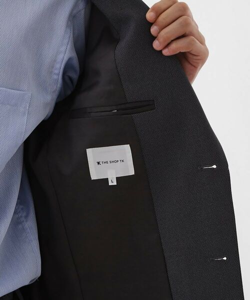 THE SHOP TK / ザ ショップ ティーケー テーラードジャケット | バーズアイジャケット 【洗濯機OK/セットアップ可】 | 詳細22
