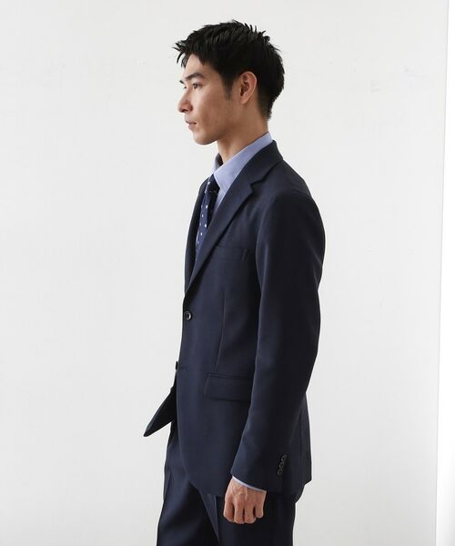 THE SHOP TK / ザ ショップ ティーケー テーラードジャケット | バーズアイジャケット 【洗濯機OK/セットアップ可】 | 詳細4