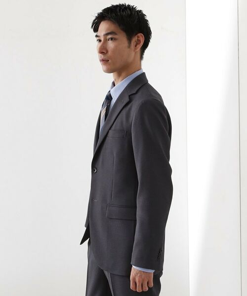 THE SHOP TK / ザ ショップ ティーケー テーラードジャケット | バーズアイジャケット 【洗濯機OK/セットアップ可】 | 詳細8