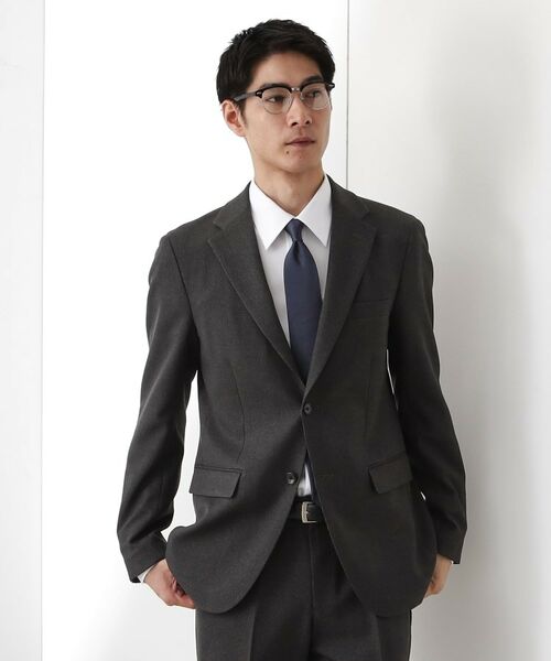 THE SHOP TK / ザ ショップ ティーケー テーラードジャケット | ハウンドトゥースジャケット 【洗濯機OK/セットアップ可】 | 詳細1